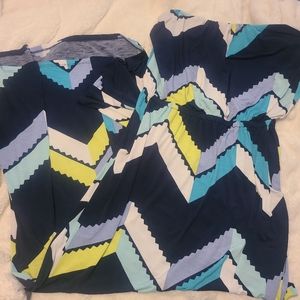 Strapless maxi dress